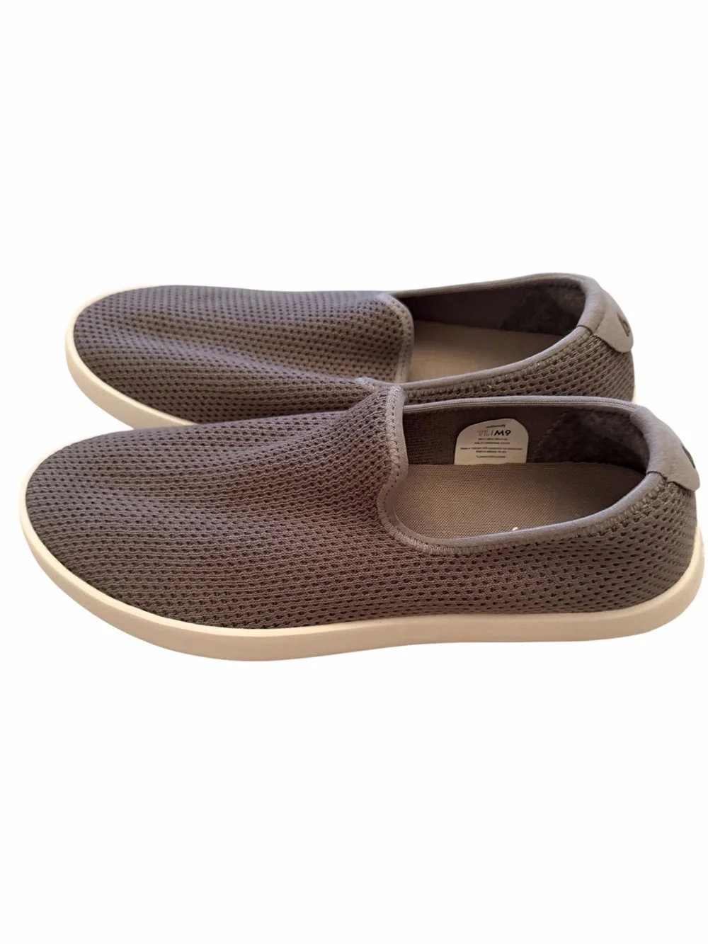 Allbirds Tree Loungers Men’s 9 Gray Slip On Sneakers Eucalyptus Knit Comfort
